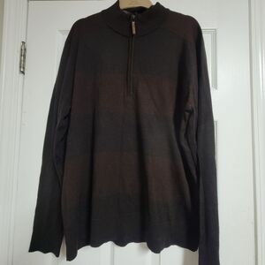 Smartwool Men's Sparwood 1/4 Zip Pullover  Sweater Merino Wool Blend Size Xl.